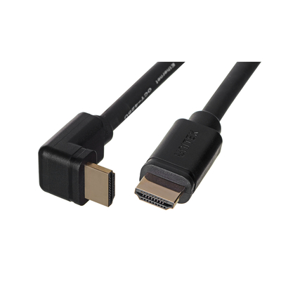 Product Καλώδιο HDMI Unitek Y-C1002 HDMI 2.0, 90° 4K60HZ,3M cable Black base image