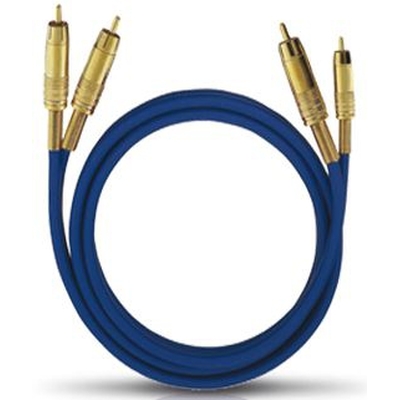 Product Καλώδιο RCA Oehlbach 2032 audio cable 1 m 2 x RCA Blue base image