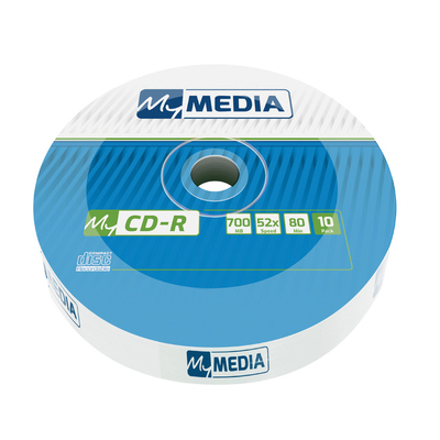 Product CD-R Verbatim My Media 700 MB Wrap 10 pc(s) base image