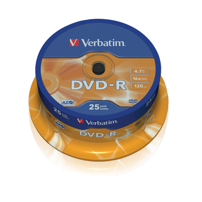 Product DVD-R Verbatim 43667 4.7GB 25 pc(s) base image