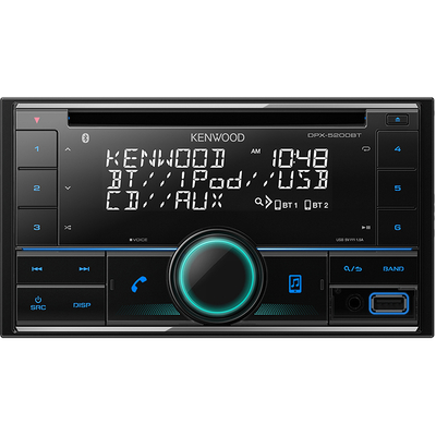 Product Ηχοσύστημα Αυτοκινήτου Kenwood DPX-5200BT media receiver Black 50 W Bluetooth base image