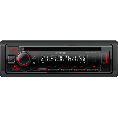 Product Ηχοσύστημα Αυτοκινήτου Kenwood KDC-BT440U media receiver Black 50 W Bluetooth base image
