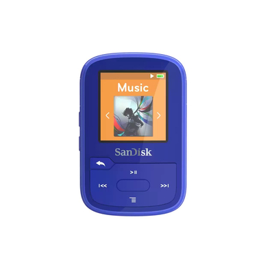 Product Mp3 player SanDisk Clip Sport Plus 32GB Blue base image