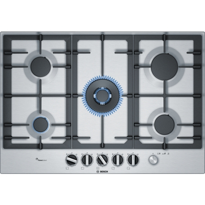 Product Εστία Υγραερίου Bosch Serie 6 PCQ7A5M90 Stainless steel Built-in 5 zone(s) base image