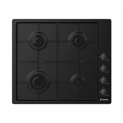 Product Εστίες Υγραερίου Candy CHW6LBB Black Built-in 60 cm 4 zone(s) base image