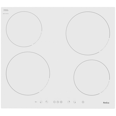 Product Κεραμική Εστία Amica PI6140PWTU White Built-in Zone induction 4 zone(s) base image