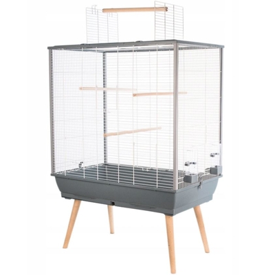 Product Κλουβί Πτηνών Zolux Neo Jili H80 Gray (810mm x 780mm 480mm) base image
