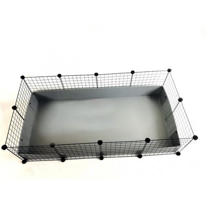 Product Κλουβί Τρωκτικών C&C Modular 4x2 145 x 75 cm silver base image