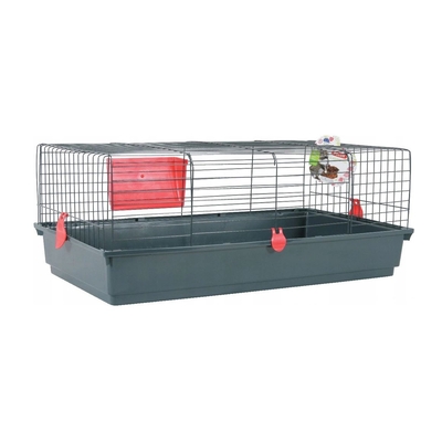 Product Κλουβί Τρωκτικών Zolux CLASSIC 100 cm color: gray / red base image