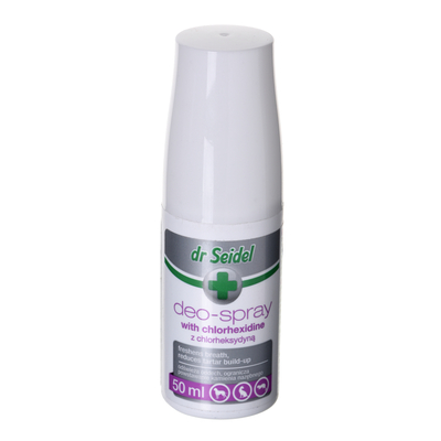 Product Συμπλήρωμα Διατροφής Dr Seidel Deo-Spray with chlorhexidine for oral care 50ml base image