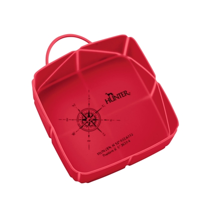 Product Ποτίστρα Hunter silicone folding bowl - red - 590 ml base image