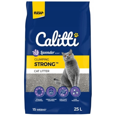 Product Αμμος Γάτας Calitti Strong Lavender - Bentonite litter 25 l base image