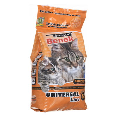 Product Αμμος Γάτας Super Benek UNIVERSAL Bentonite grit Natural 5 l base image