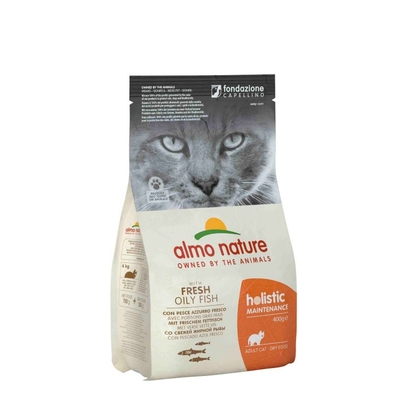 Product Ξηρά Τροφή Γάτας Almo Nature Holistic Adult with oily fish 400 g base image