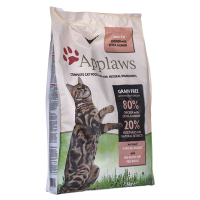Product Ξηρά Τροφή Γάτας Applaws Adult Chicken with salmon 7,5 kg base image
