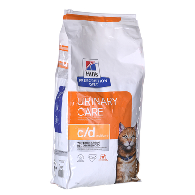 Product Ξηρά Τροφή Γάτας Hill's PRESCRIPTION DIET Feline c/d Urinary Care Multicare Chicken 8 kg base image