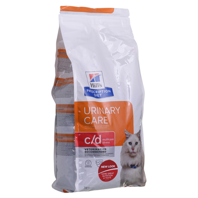 Product Ξηρά Τροφή Γάτας Hill's PRESCRIPTION DIET Feline c/d Urinary Care Multicare Stress Chicken 3 kg base image