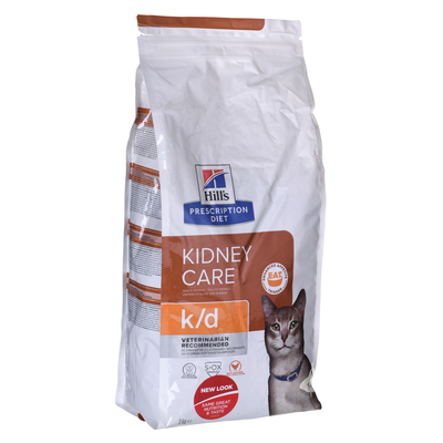 Product Ξηρά Τροφή Γάτας Hill's PRESCRIPTION DIET Feline k/d Kidney Care Chicken 3 kg base image
