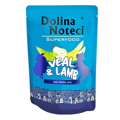 Product Υγρή Τροφή Σκύλων Dolina Noteci Superfood - Veal and Lamb 300 g base image