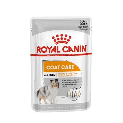 Product Υγρή Τροφή Σκύλων Royal Canin Coat Care CCN in loaf 12x 85g base image