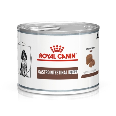 Product Υγρή Τροφή Σκύλων Royal Canin Gastrointestinal Puppy P?t? Poultry, Pork 195 g base image