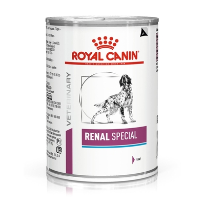 Product Υγρή Τροφή Σκύλων Royal Canin Renal Special P?t? Chicken, Pork, Salmon 410 g base image