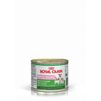 Product Υγρή Τροφή Σκύλων Royal Canin Starter Mousse Mother & Baby Dog Universal 195 g base image