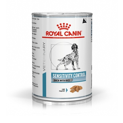 Product Υγρή Τροφή Σκύλων Royal Canin Vet Sensitivity Control Duck with rice 420 g base image
