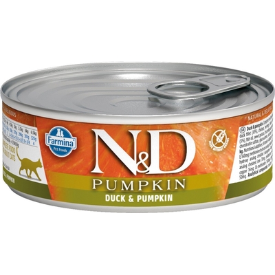 Product Υγρή Τροφή Γάτας Farmina N&D Duck & Pumpkin 80g base image