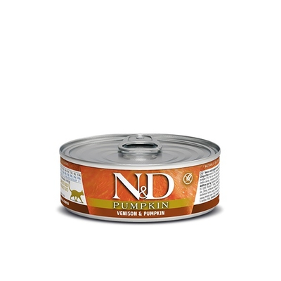 Product Υγρή Τροφή Γάτας Farmina N&D VENISON & PUMPKIN 80g base image