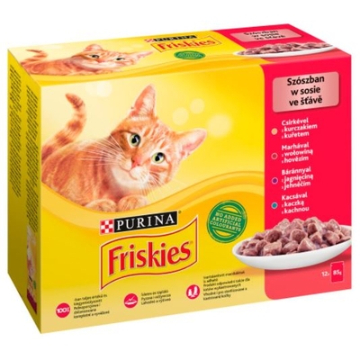 Product Υγρή Τροφή Γάτας Friskies Mix meat 12 x 85 g base image