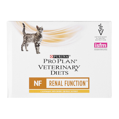 Product Υγρή Τροφή Γάτας Purina PVD Feline Nf Renal Function Chicken 10x85g base image