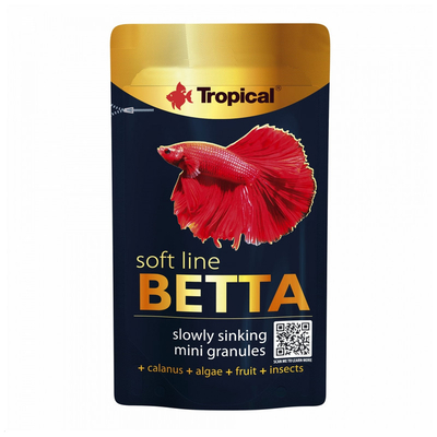 Product Τροφή Ψαριών Tropical Soft Line Betta - for aquarium fish - 5 g base image