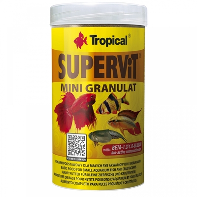 Product Τροφή Ψαριών Tropical Supervit Mini Granulat 100 ml base image