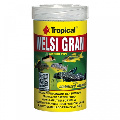 Product Τροφή Ψαριών Tropical Welsi Gran - for aquarium fish - 100 ml/65 g base image