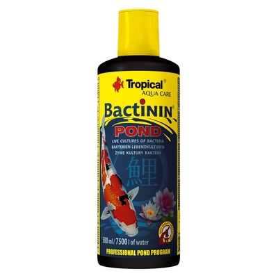 Product Βελτιωτικό Νερού Ενυδρείου Tropical Bactinin Pond - pond preparation - 500 ml base image