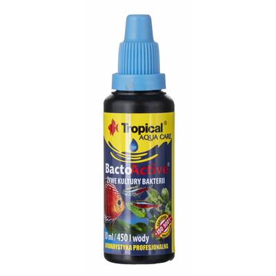 Product Βελτιωτικό Νερού Ενυδρείου Tropical Bacto-Active - live bacteria cultures for aquarium - 30 ml base image