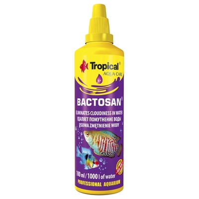 Product Βελτιωτικό Νερού Ενυδρείου Tropical Bactosan - water clarifier - 100 ml base image