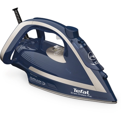 Product Ατμοσίδερο Tefal Smart Protect Plus FV6872 Dry & Durilium AirGlide soleplate 2800 W Blue base image
