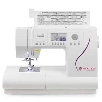 Product Ραπτομηχανή Singer C430, electronic, white base image
