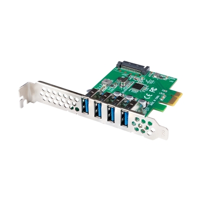 Product Κάρτα Δικτύου PCIe Lanberg US3-004 USB 3.2 Gen 1 (3.1 Gen 1) base image