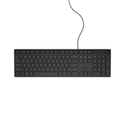 Product Πληκτρολόγιο Ενσύρματο Dell KB216 USB QWERTY US International Black base image