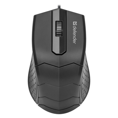 Product Ποντίκι Ενσύρματο Defender HIT MB-530 BLACK OTPICAL 1000dpi 3P base image