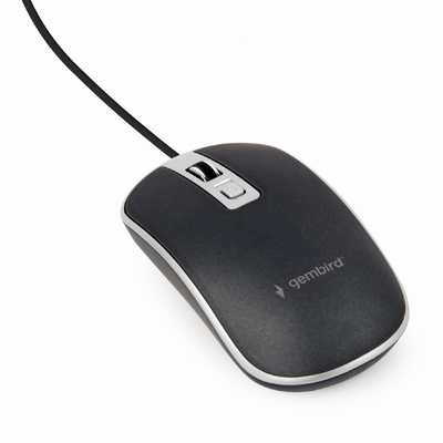 Product Ποντίκι Ενσύρματο Gembird MUS-4B-06-BS Ambidextrous USB Type-A Optical 1200 DPI base image