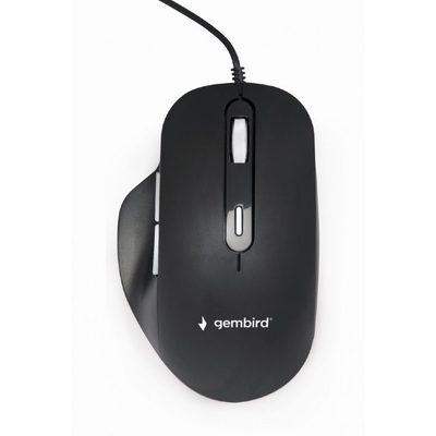 Product Ποντίκι Ενσύρματο Gembird MUS-6B-02 Right-hand USB Type-A Optical 3600 DPI base image