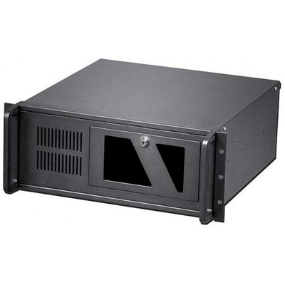 Product Κουτί Server Techly Industrial 4U Chassis I-CASE MP-P4HX-BLK2 base image