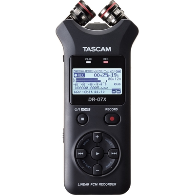 Product Δημοσιογραφικό Tascam DR-07X dictaphone Flash card Black base image