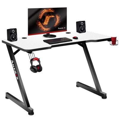 Product Γραφείο Gaming Huzaro HERO 2.5 WHITE base image