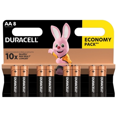 Product Μπαταρίες Αλκαλικές Duracell 10PP010028 household Single-use AA (8 τμχ) base image