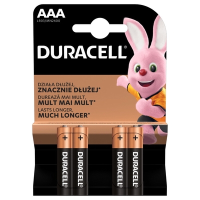 Product Μπαταρίες Αλκαλικές Duracell LR03 Single-use AAA base image